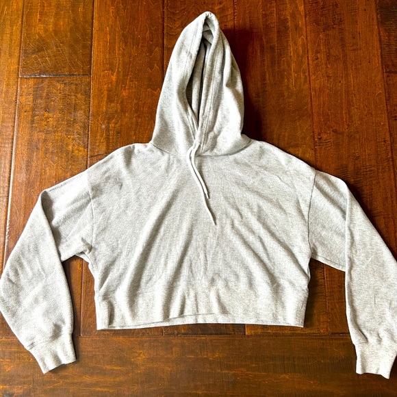 Aritzia Tops - Aritzia Sunday Best Cropped Waffle Hoodie